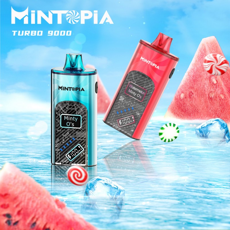 Mintopia Turbo 9000 Disposables 5% – WholesaleVapor.com