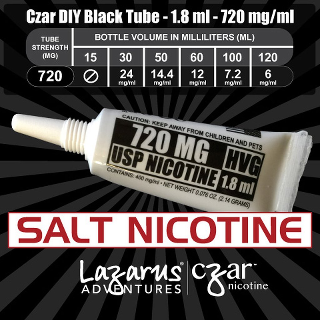 Czar Salt Nicotine Tubes WholesaleVapor.com Czar Salt Nicotine Tubes WholesaleVapor.com