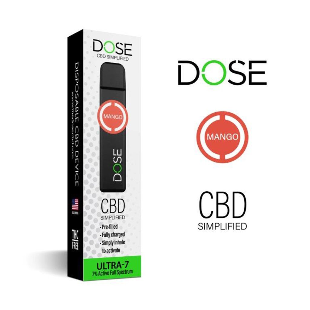 Wholesale DoseCBD Disposables - DOSE Full Spectrum Disposable CBD