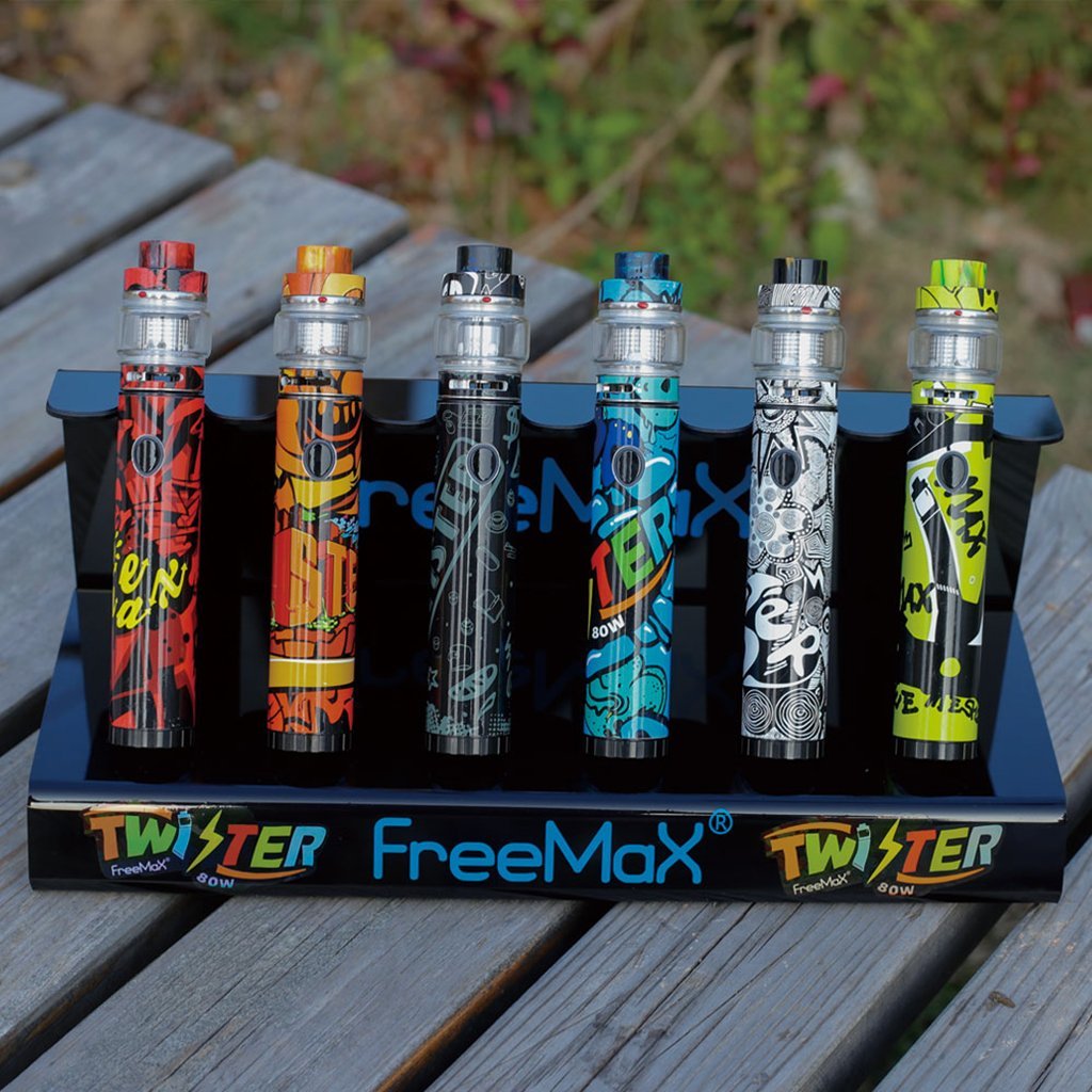Wholesale Freemax - FreeMax TWISTER 80W Starter Kit WholesaleVapor.com Wholesale Freemax - FreeMax TWISTER 80W Starter Kit WholesaleVapor.com
