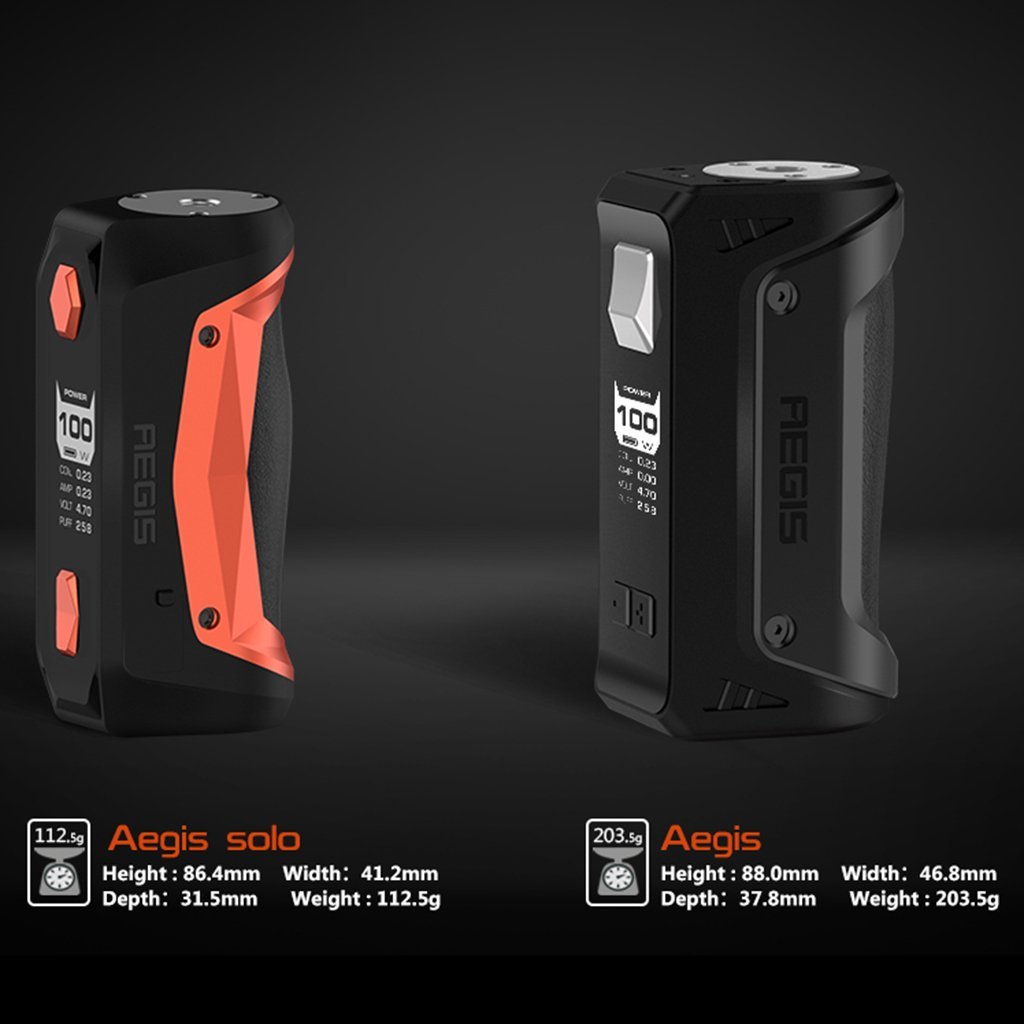 Wholesale Geek Vape Aegis Solo Mod - Geek Vape Aegis Solo Mod   WholesaleVapor.com