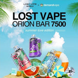 Orion Bar 7500 Disposable 5% & Limited Summer Time Flavors