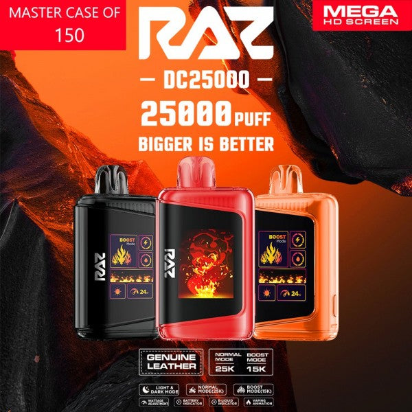 RAZ DC25000 Disposable 5% WholesaleVapor.com RAZ DC25000 Disposable 5% WholesaleVapor.com