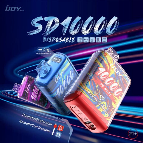 iJoy Bar SD10000 Adjustable Power Disposable 5%