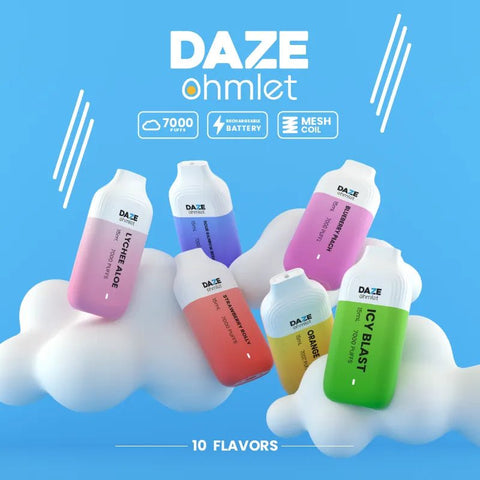 7 Daze Ohmlet Disposable - WholesaleVapor.com