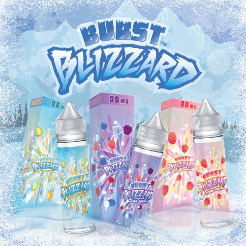 Burst Blizzard Eliquid - 60ml - WholesaleVapor.com