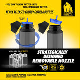 Chubby Gorilla V3 PET Unicorn Bottles - 120ml - 400 Unit Case - WholesaleVapor.com