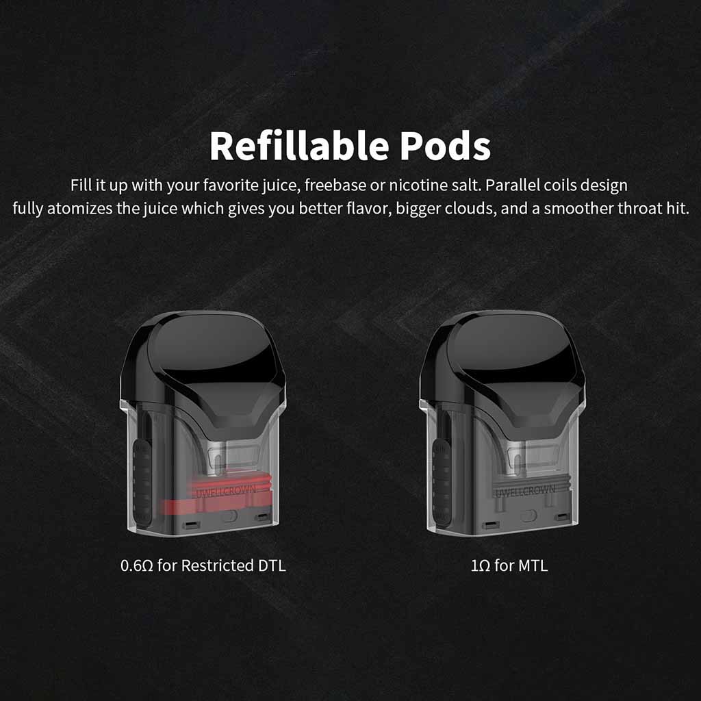 Wholesale Uwell Crown Pod Starter Kits - Uwell Crown Pod Kit WholesaleVapor.com Wholesale Uwell Crown Pod Starter Kits - Uwell Crown Pod Kit WholesaleVapor.com