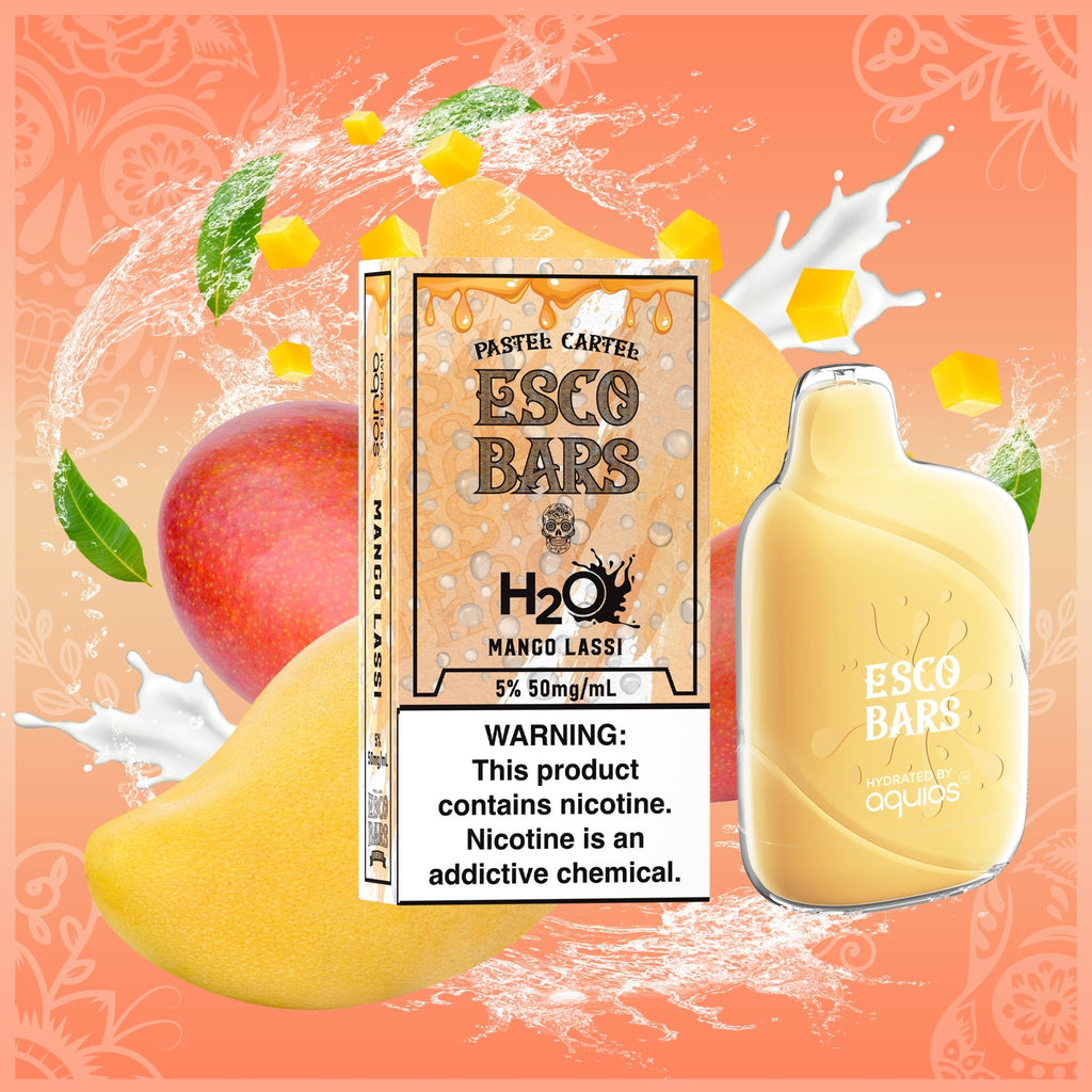 Esco Bars H2O 6000 Puff Disposables - 5% WholesaleVapor.com Esco Bars H2O 6000 Puff Disposables - 5% WholesaleVapor.com
