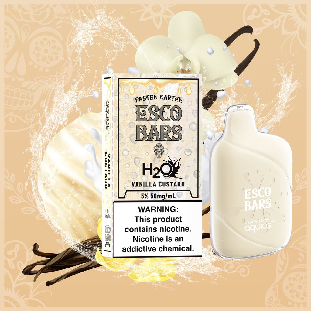 Esco Bars H2O 6000 Puff Disposables - 5% WholesaleVapor.com Esco Bars H2O 6000 Puff Disposables - 5% WholesaleVapor.com