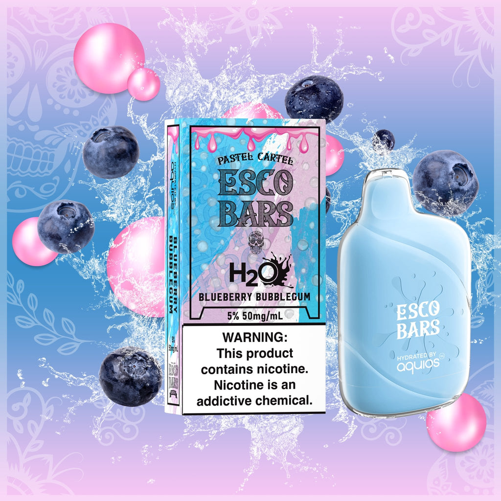 Esco Bars H2O 6000 Puff Disposables - 5% WholesaleVapor.com Esco Bars H2O 6000 Puff Disposables - 5% WholesaleVapor.com
