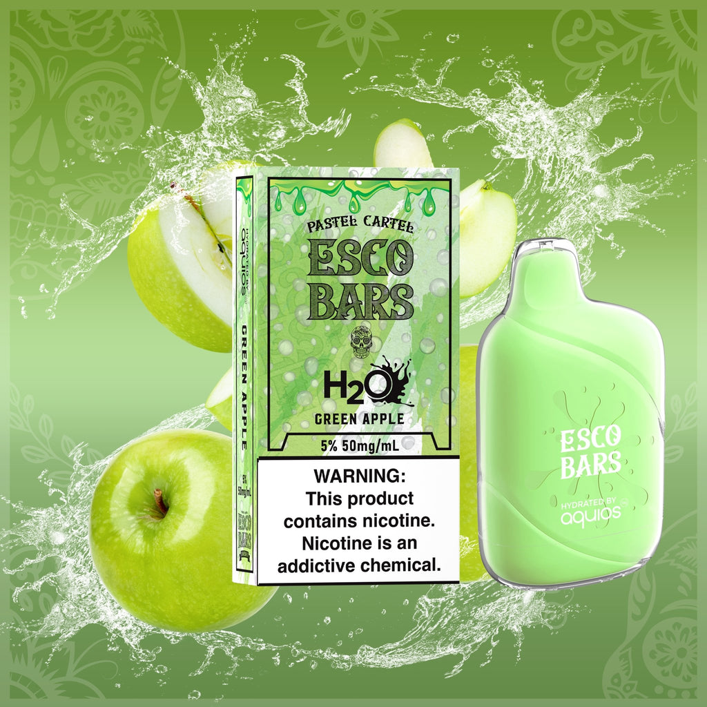 Esco Bars H2O 6000 Puff Disposables - 5% WholesaleVapor.com Esco Bars H2O 6000 Puff Disposables - 5% WholesaleVapor.com