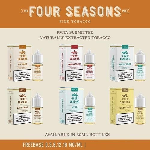 Four Seasons Fine Tobacco - 30ml - WholesaleVapor.com