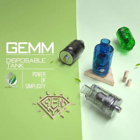 Freemax GEMM Disposable G3 Triple Mesh Coil Tank (2 Pack) - WholesaleVapor.com