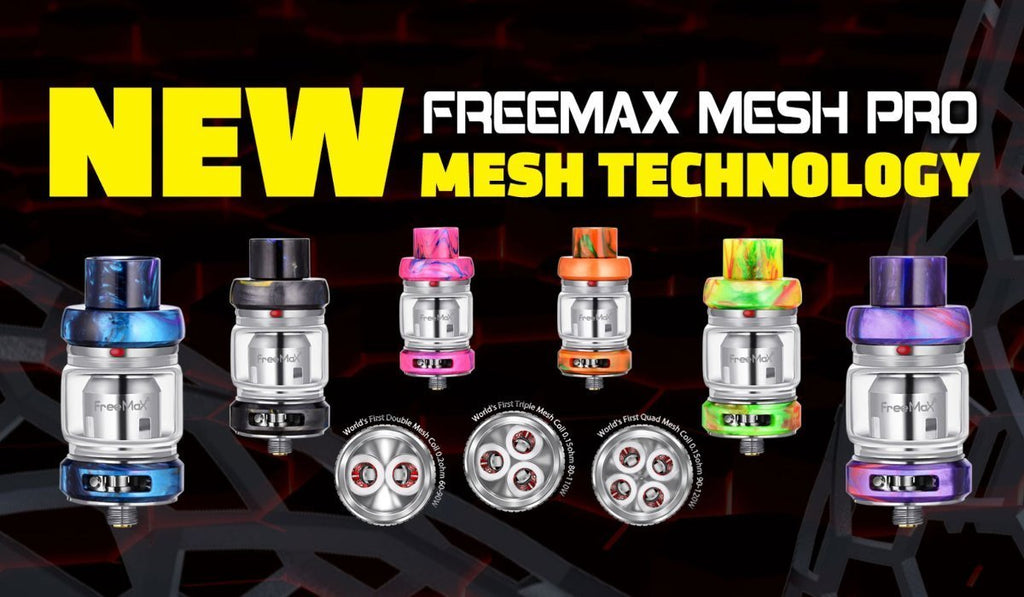 Wholesale Vape Tanks - FreeMax Mesh Pro Sub Ohm Tank - Resin WholesaleVapor.com Wholesale Vape Tanks - FreeMax Mesh Pro Sub Ohm Tank - Resin WholesaleVapor.com