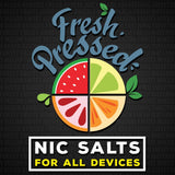 Fresh Pressed Sub Ohm SALT Eliquid 60ml - WholesaleVapor.com