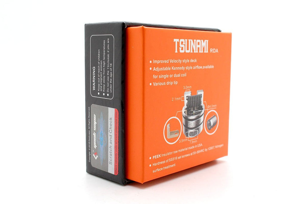 Wholesale Vape Atomizer - Geek Vape Tsunami RDA WholesaleVapor.com Wholesale Vape Atomizer - Geek Vape Tsunami RDA WholesaleVapor.com