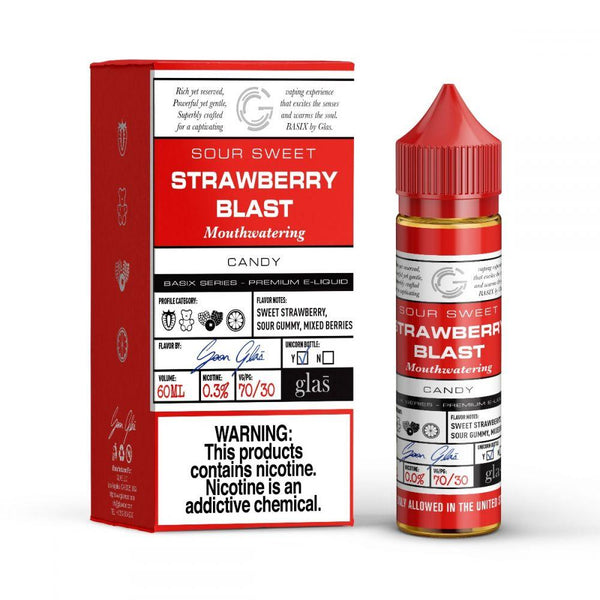 Glas Basix Eliquid 60ml - New Flavors - WholesaleVapor.com