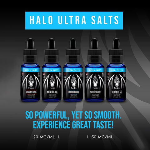 Halo Ultra Salts 30ml - WholesaleVapor.com