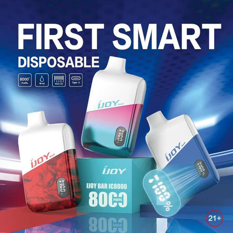 Ijoy Bar IC8000 Smart Disposables 5%