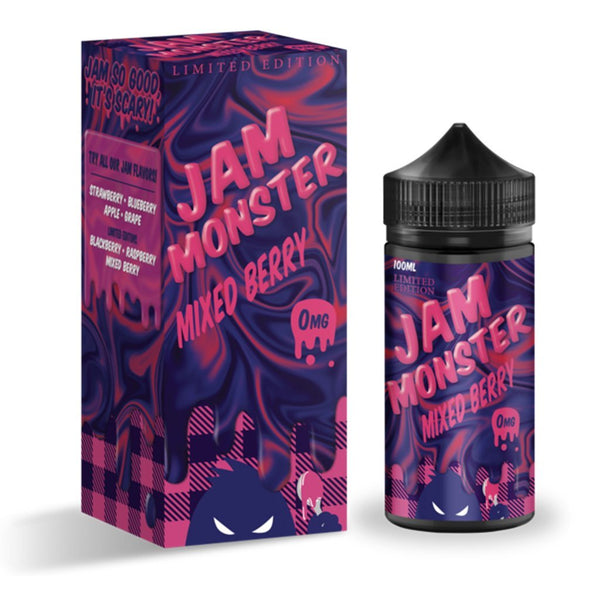 Jam Monster 100ml - New Flavor - WholesaleVapor.com