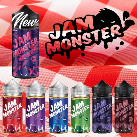 Jam Monster 100ml - New Flavor - WholesaleVapor.com