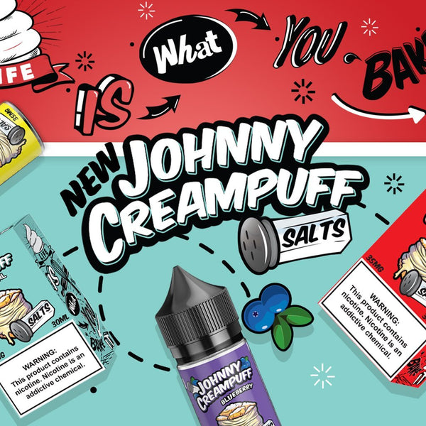 Johnny Creampuff Salts 30mg - 30ml - WholesaleVapor.com