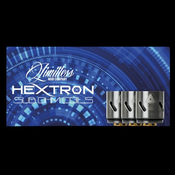 Limitless Hextron Replacement Coils (3 Pack) - WholesaleVapor.com