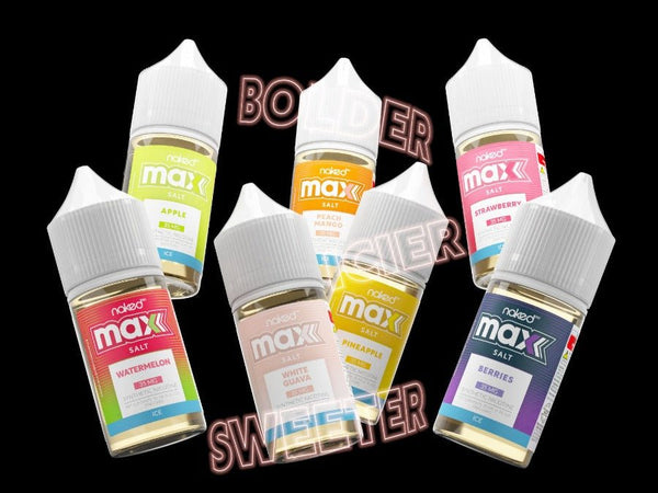 Naked 100 Max Premium TFN Salt Nicotine - WholesaleVapor.com