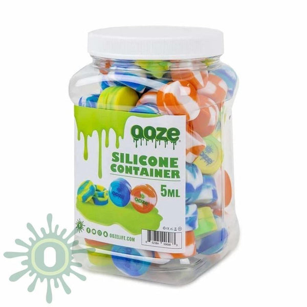Ooze Silicone Containers - 5ml - 75ct Tub - WholesaleVapor.com