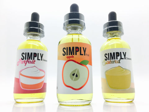 Simply Eliquid 60ml - WholesaleVapor.com