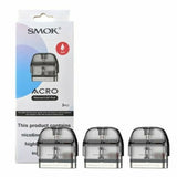 Smok ACRO Replacement Pods (3 Pack) - WholesaleVapor.com