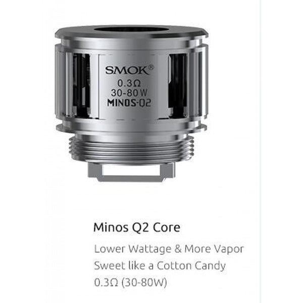 Smok Minos Q2 Coil (3 Pack) - WholesaleVapor.com