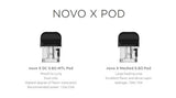 Smok NOVO X Empty Pods - 3 Pack - WholesaleVapor.com