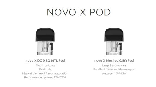 Smok NOVO X Empty Pods - 3 Pack WholesaleVapor.com Smok NOVO X Empty Pods - 3 Pack WholesaleVapor.com