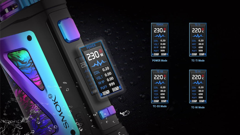 Wholesale Smok Scar 18 Starter Kit - Smok SCAR-18 230W STARTER KIT WholesaleVapor.com Wholesale Smok Scar 18 Starter Kit - Smok SCAR-18 230W STARTER KIT WholesaleVapor.com
