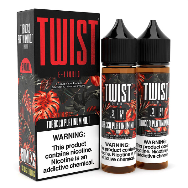 Twist Eliquid 120ml - Tobacco - WholesaleVapor.com