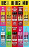 Twist Eliquid 120ml - (Twist-Honey Twist-Cookie Twist) New Flavors - WholesaleVapor.com
