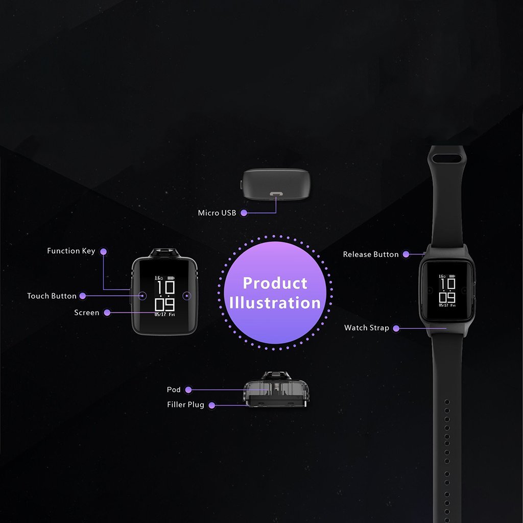 Wholesale Uwell Amulet Pod Watch - Uwell Amulet Pod Kit WholesaleVapor.com Wholesale Uwell Amulet Pod Watch - Uwell Amulet Pod Kit WholesaleVapor.com