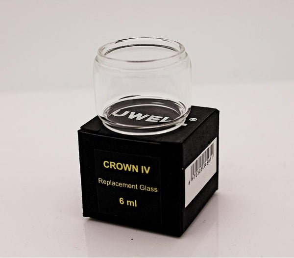 Uwell Crown 4 (IV) Bulb Glass Tube (6ml) - WholesaleVapor.com