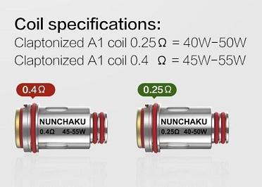 Uwell Nunchaku Replacement Coils (4 Pack) - WholesaleVapor.com