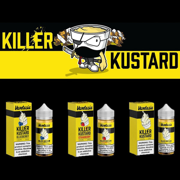 Vapetasia Killer Kustard 100ml Eliquid (All Flavors) - WholesaleVapor.com