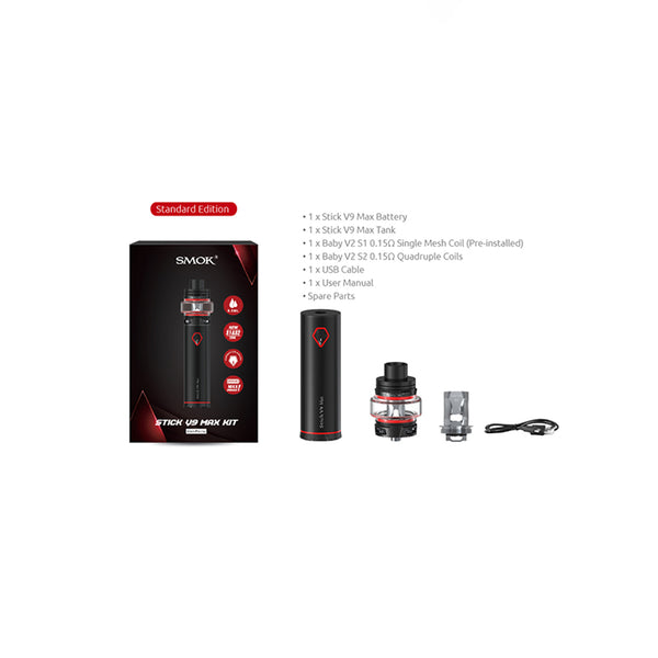 Wholesale Vapor Smoktech Stick V9 Max Whats Included