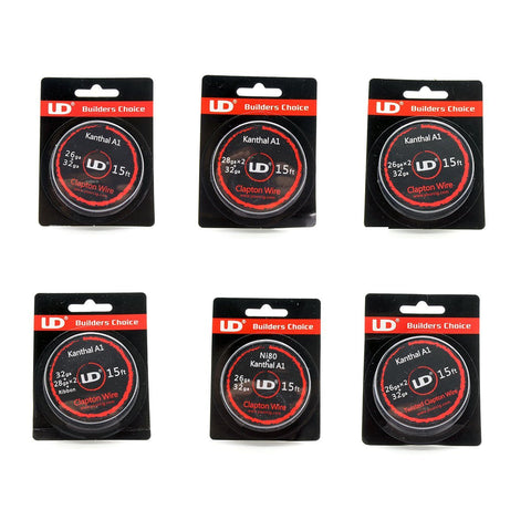 Youde UD Clapton Wire 15ft (6 styles) - WholesaleVapor.com