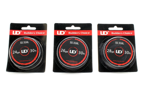 Youde UD SS316L Wire 30ft - WholesaleVapor.com